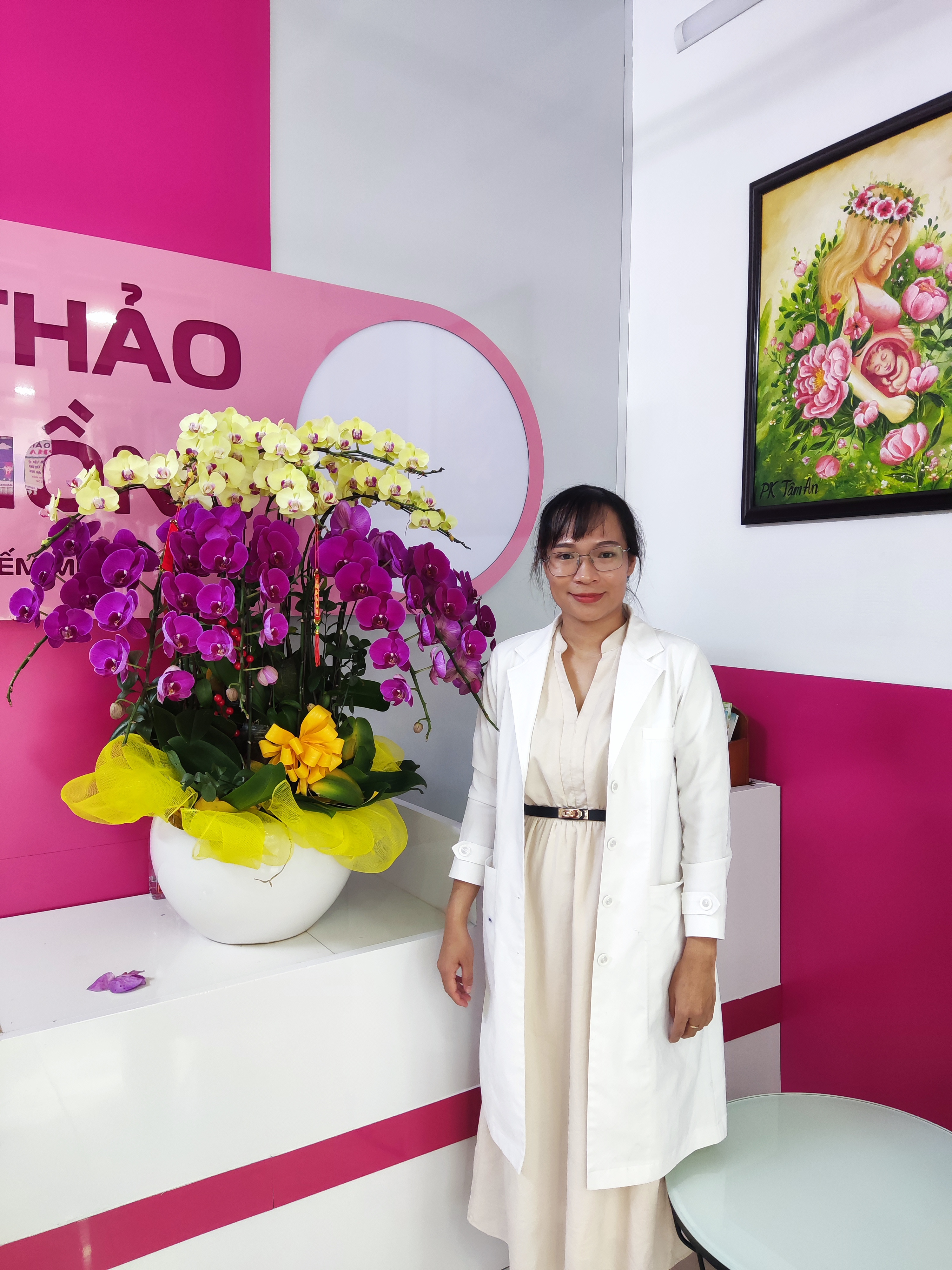 Bác sĩ Nguyễn Thị Phương Thảo tại phòng khám Tâm An