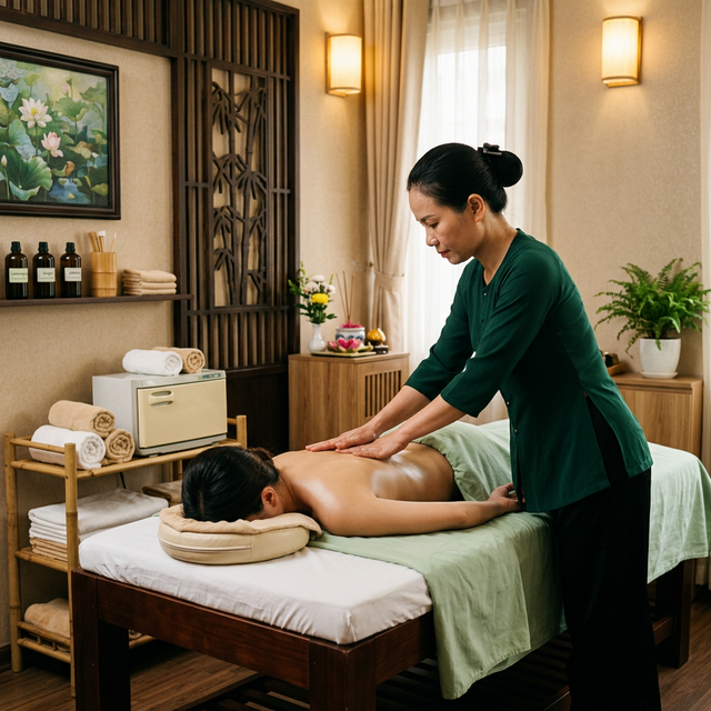 Massage trị liệu truyền thống tại Biên Hòa